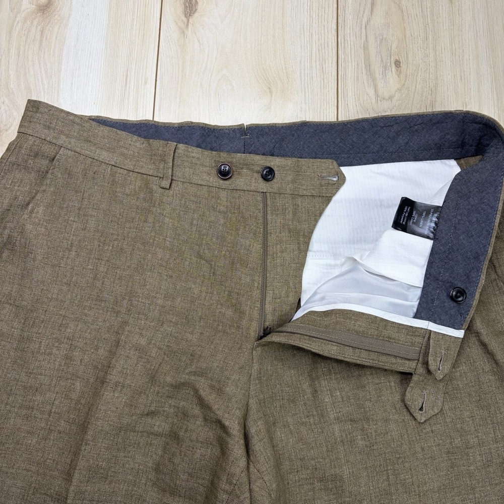 Todd Snyder 100% Limen Chino Pants Mens 40x31 Brown - Picture 5 of 16
